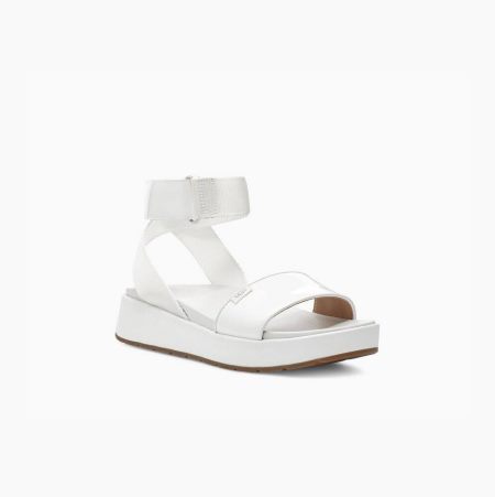 UGG Lennox White Sandals for Women (ROSD40752)